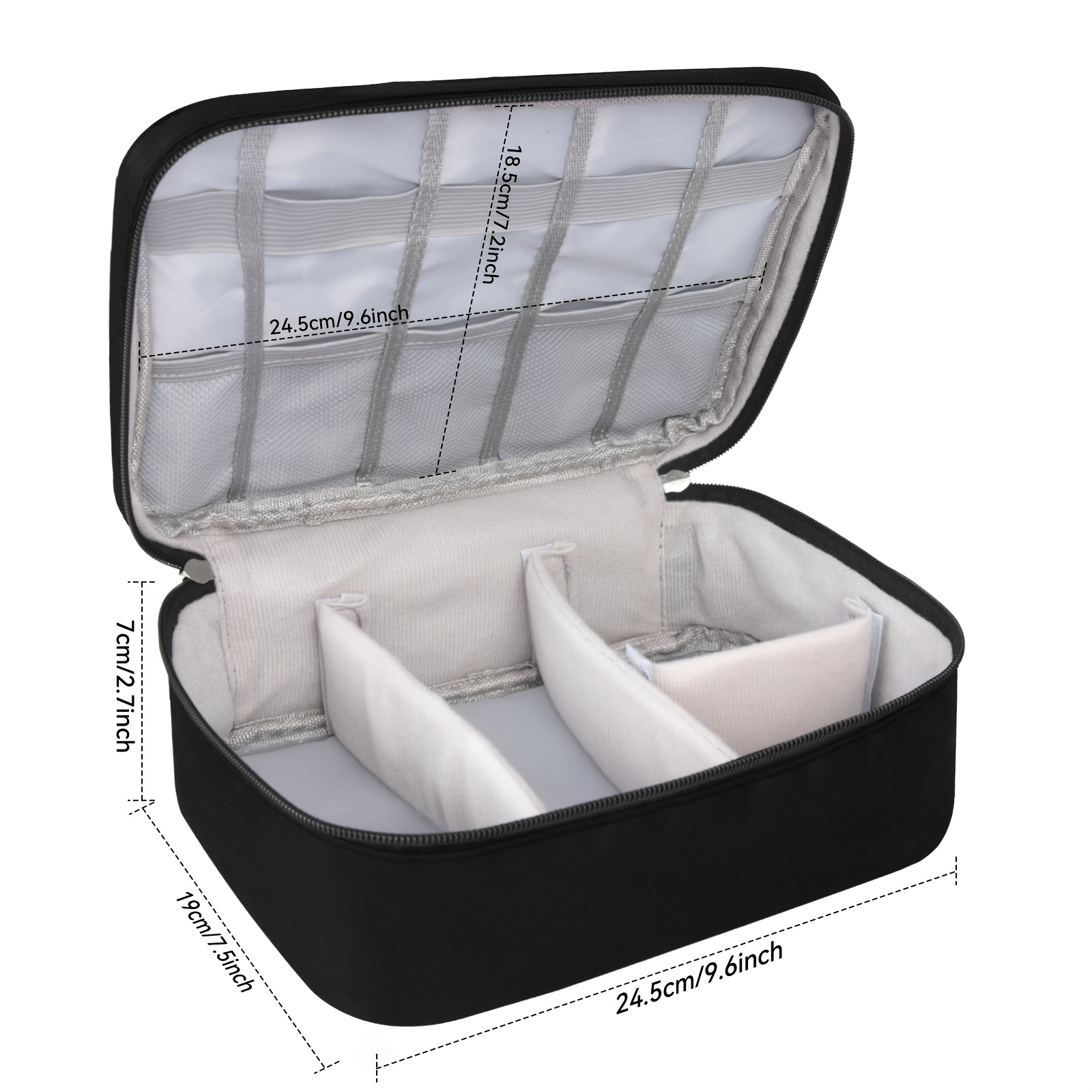 Barber Tools Bag Barber Case Hair Tools Travel Bag For Clipper Guard Holder For Clippers And Supplies Hair Cutting Scissors Storage Bag Portable For Clipper Storage Holder Organizer For Hair Cutting