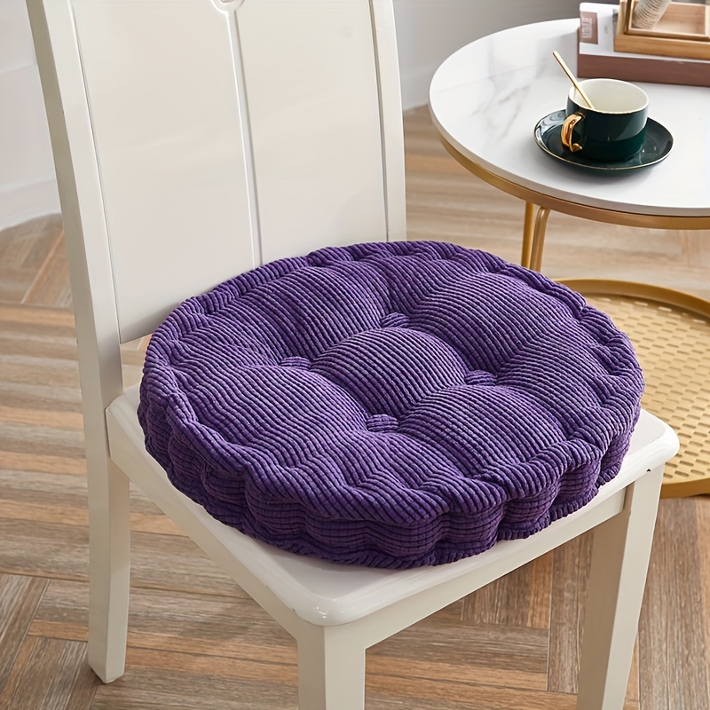 30/38cm Tie-on Removable Round Cushion Floor Chair Sest Pad Sofa Home  Office