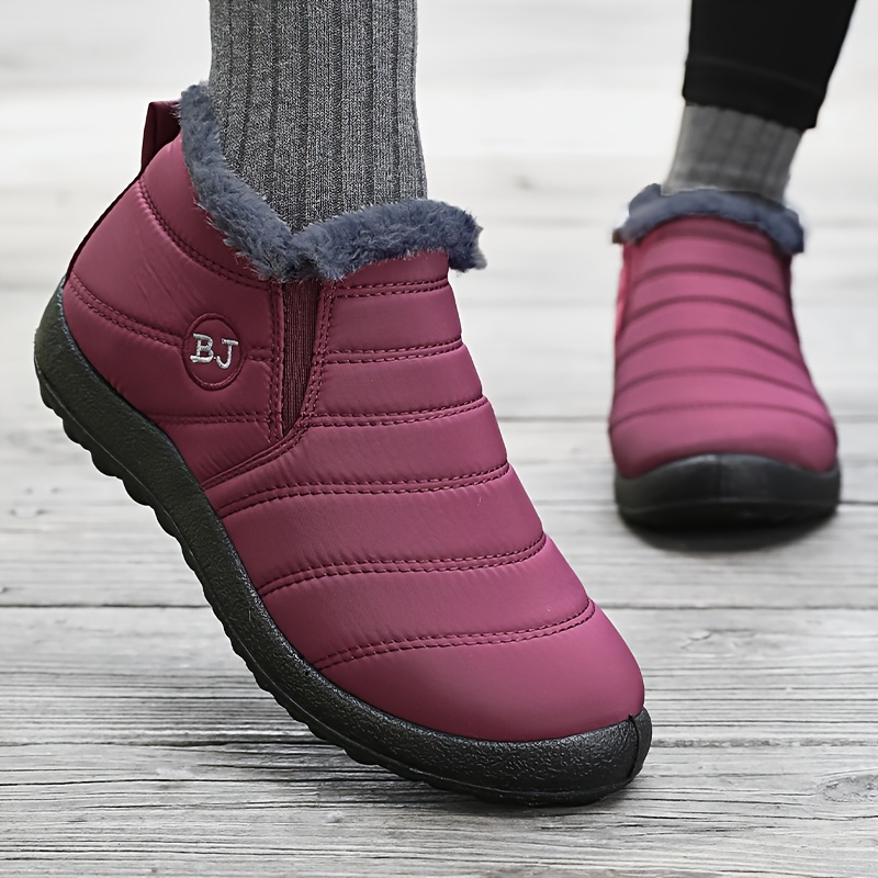 Couple Style Casual Snow Boots, Non-Slip Short Boots