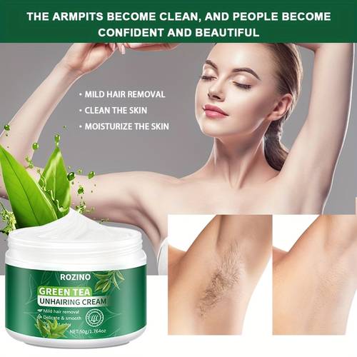 use smooth three months 50 tea hair removal cream moment hair removal non irritating to the skin smooth and semi permanent hair removal used for facial lip underarm leg arm and private area hair removal