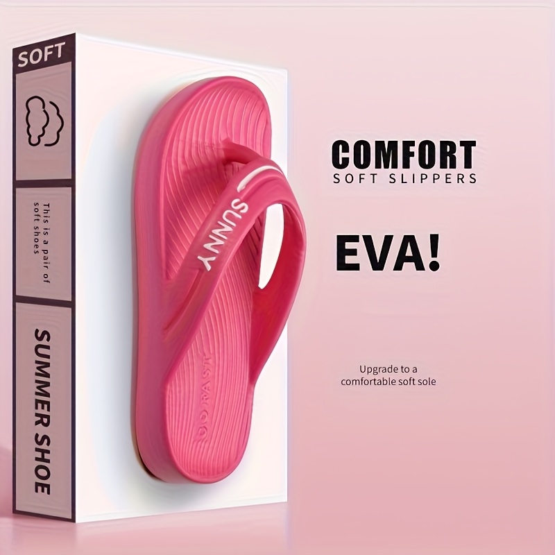 Image of Sunshine Design Eva Slides For Women - Comfortable, Non-slip, Washable Indoor/outdoor Slippers, Perfect For , Cute Slippers, Women Shoes