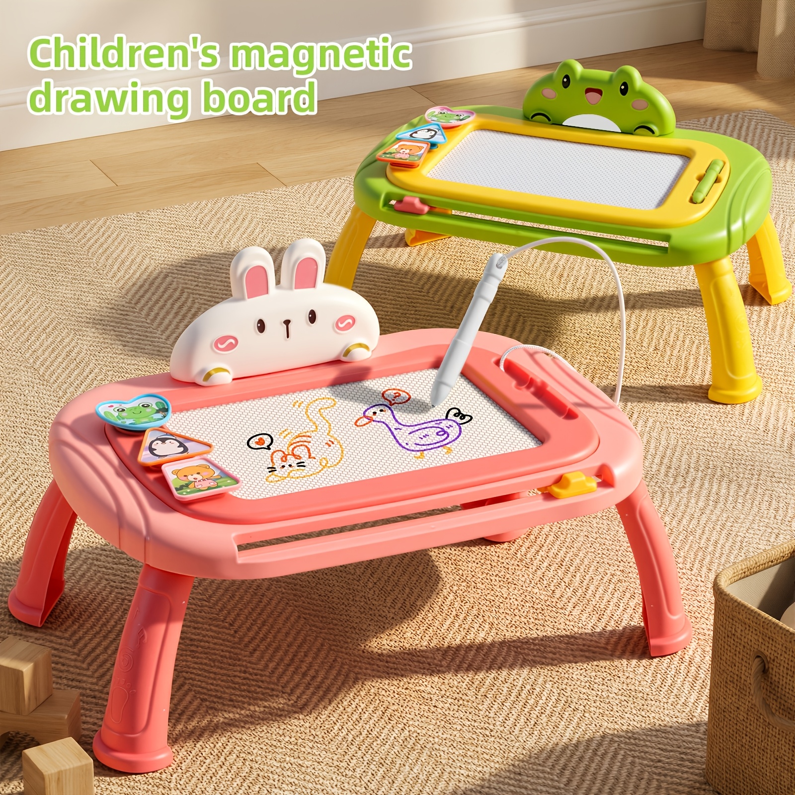 MAGNETIC DRAWING BOARD For Kids Doodle Dot Art Educational Preschool