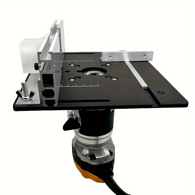 

Upgrade Your Woodworking Bench With This 1pc Aluminum Router Table Insert Plate