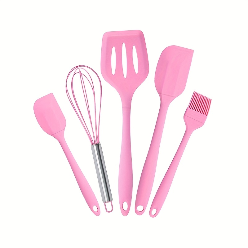 5pcs silicone frying spatula spatula oil beater Philippines