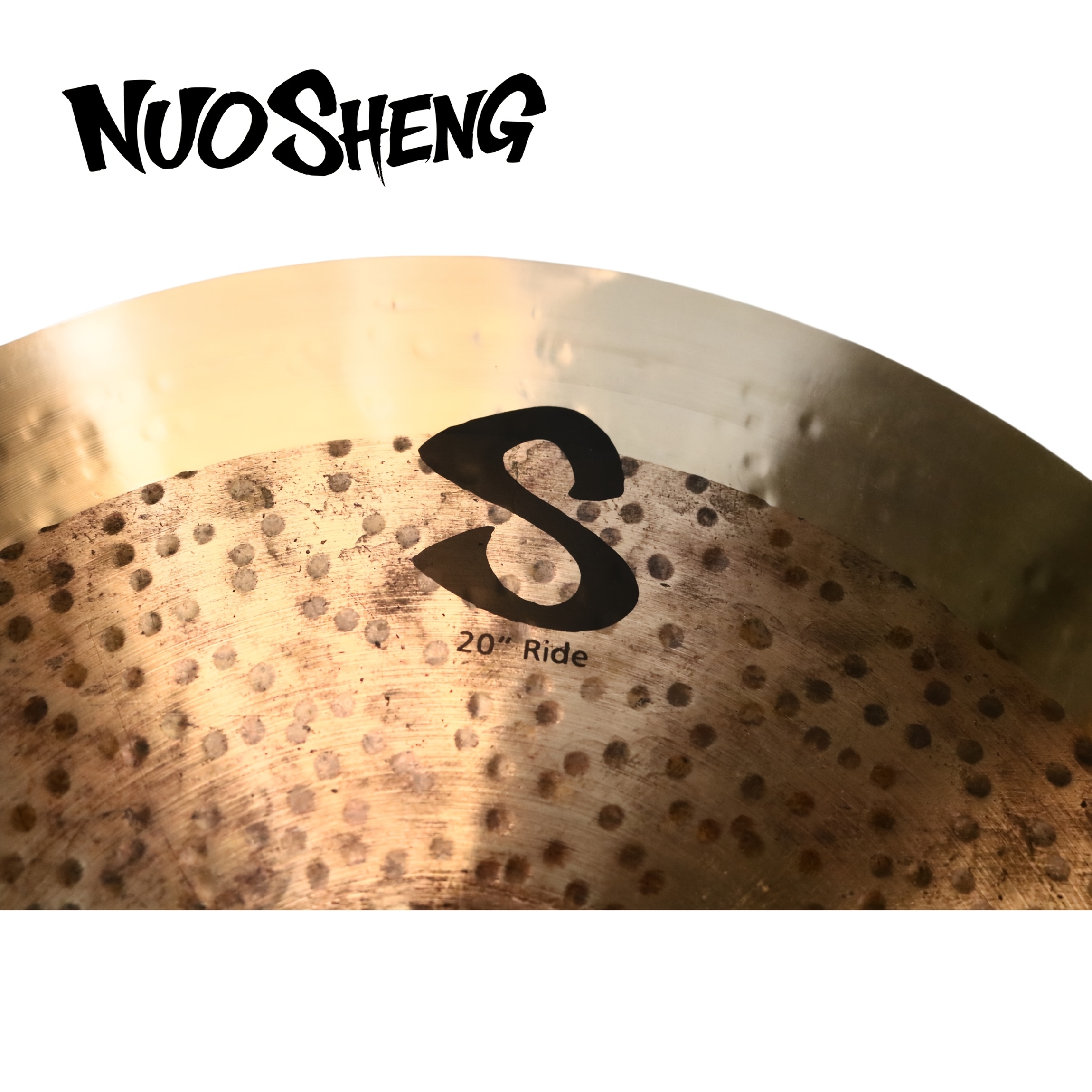 B20 Bronze Drum Cymbal, Handmade Retro Series, Thickened, Good... product image 8