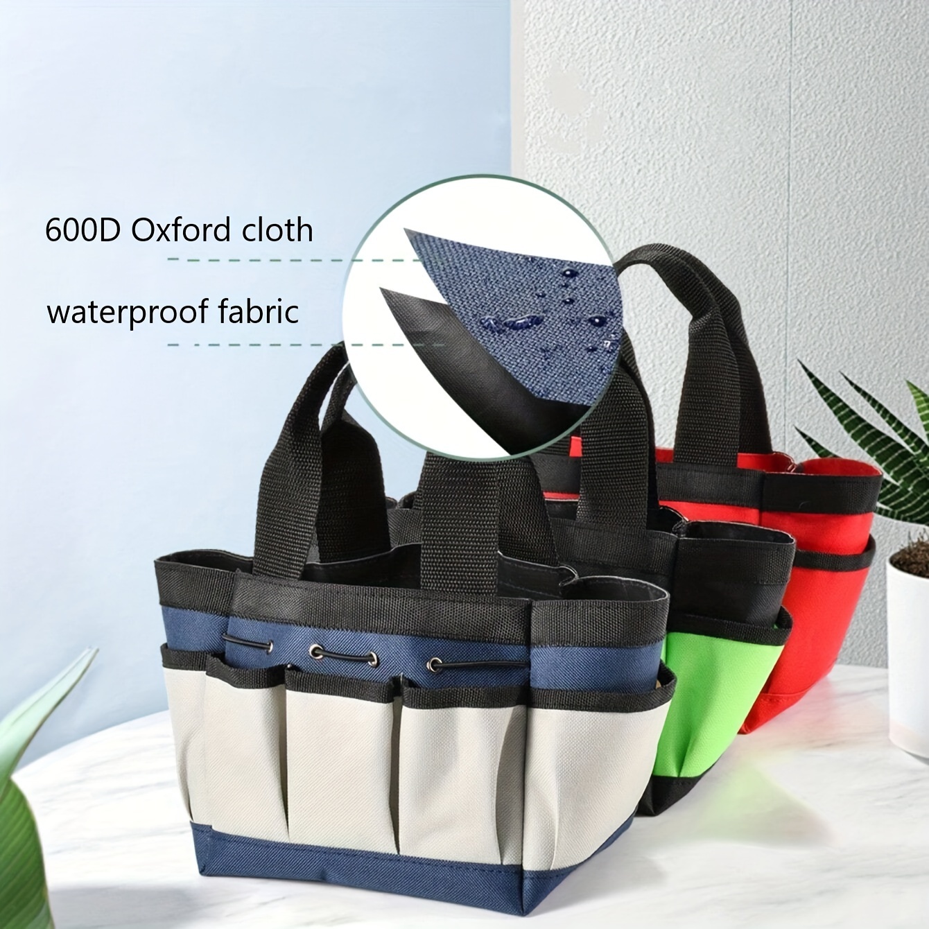 Canopy Pole Storage Bag Waterproof Portable Handle Thicker Large Capacity  Oxford Cloth Black Fishing Rod Tote Bag - AliExpress