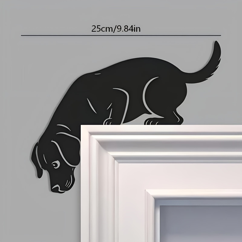 TEMU Door Corner Wrought Iron Decoration, , Creative Decorative Ornament For Room Door Frames