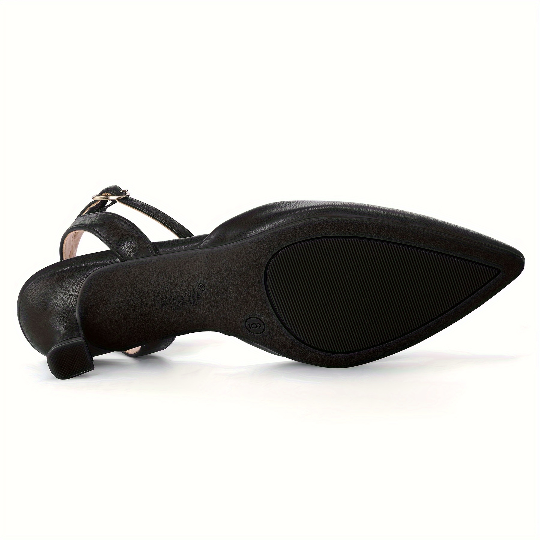 women inch kitten heels pumps ankle strap sexy Temu