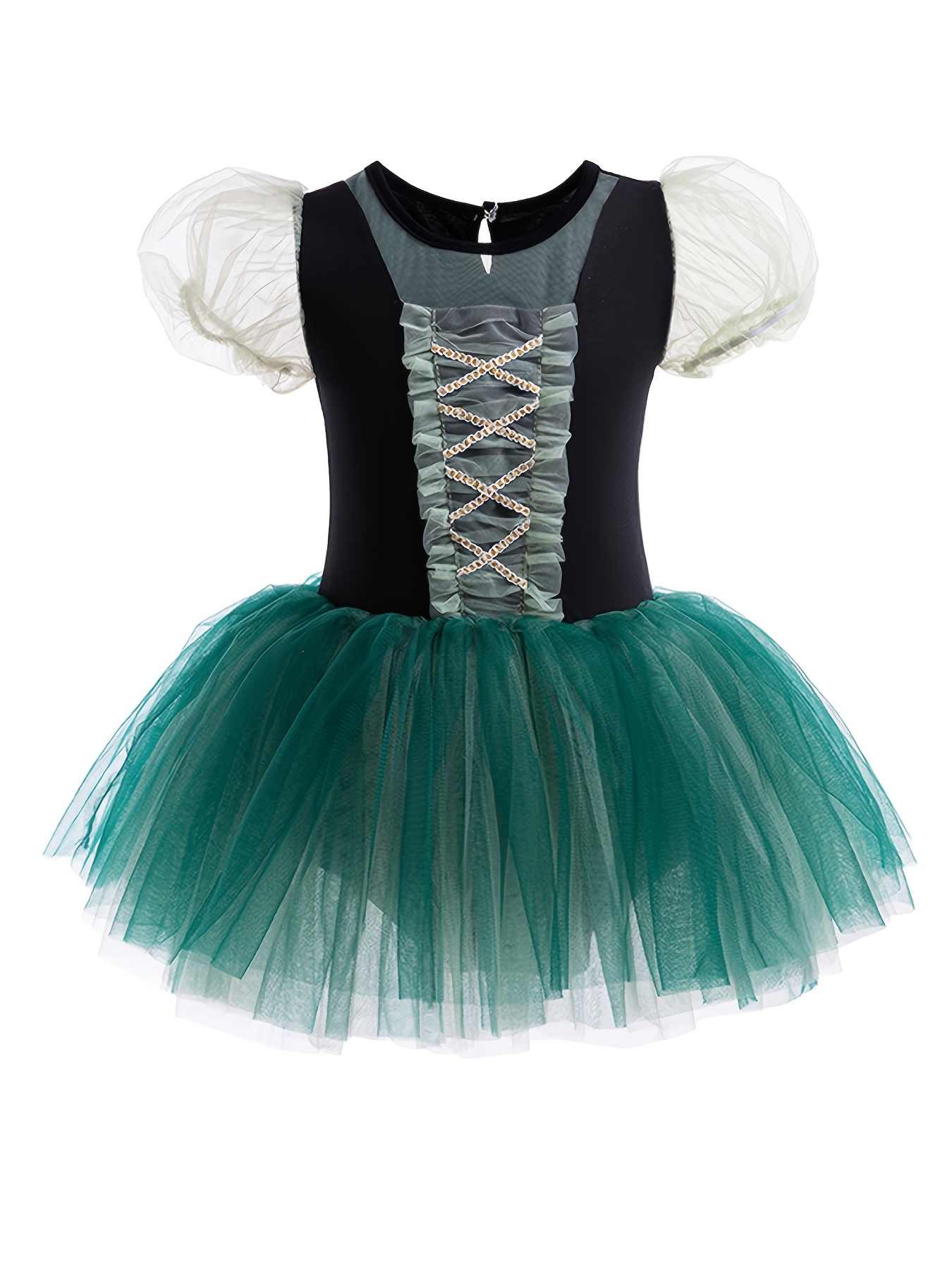 kids tutu green sold on Temu United States