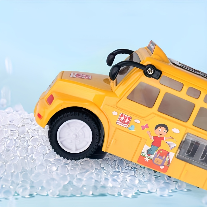 predolo Bus Urbain pour Enfants, Bus électrique Jouet avec Sons et Lumières, pour Garçons et Filles de 3 Ans et Plus, éducatif, urgence incendie