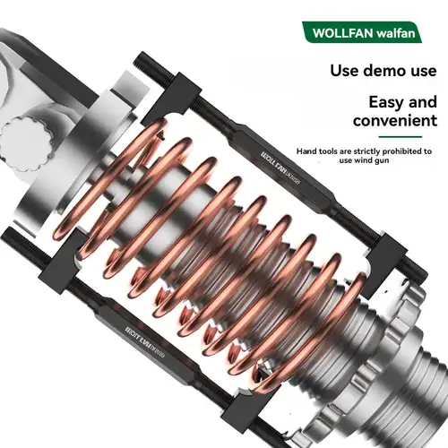 Using Miniature Model Coil Spring Compressor Coil Spring Compressor Use