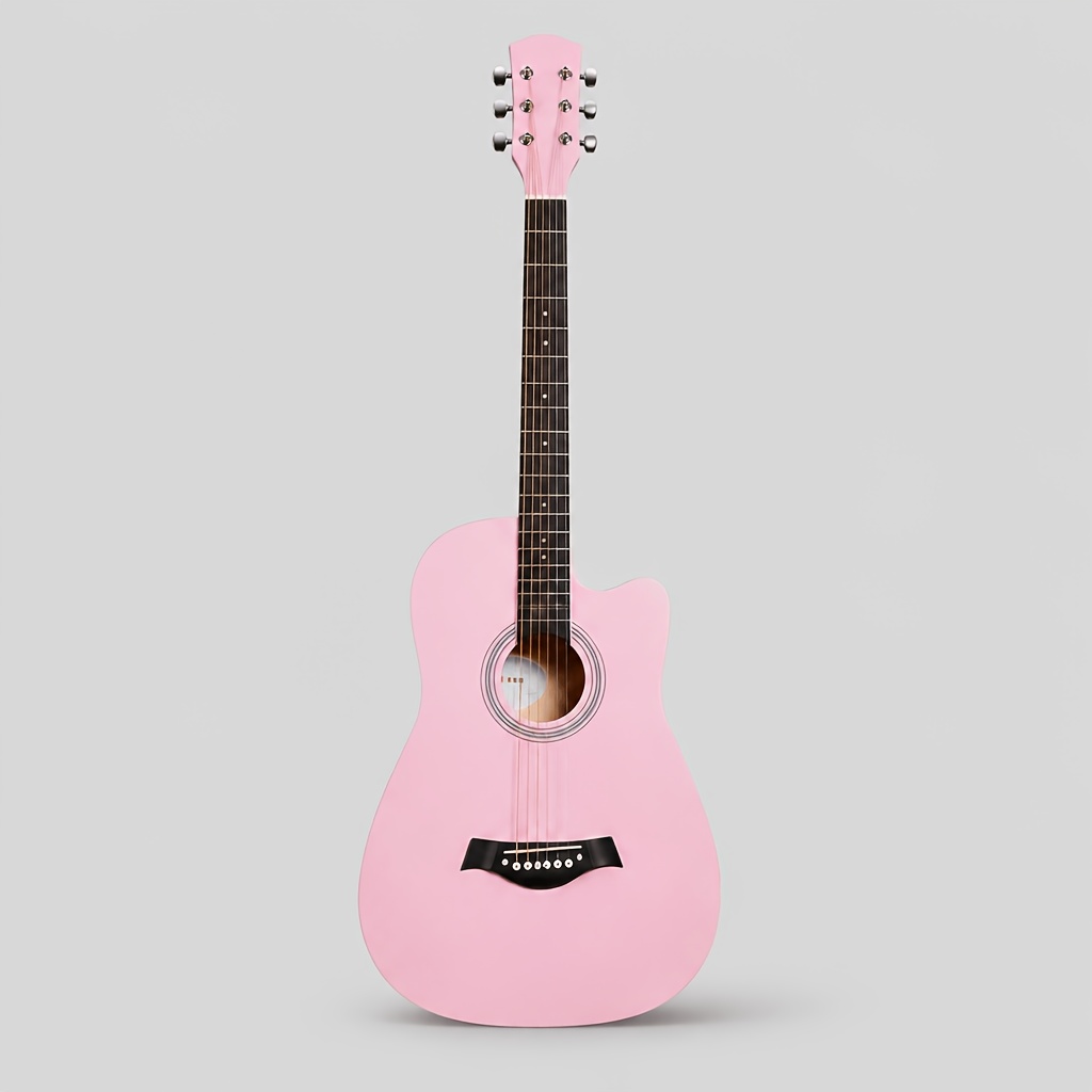 38 Inch Full-Size Portable Acoustic Guitar Suitable for Singing &... product image 8