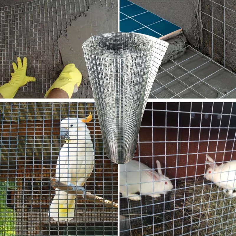 Heavy-Duty Rust-Resistant Galvanized Steel Wire Mesh Fence