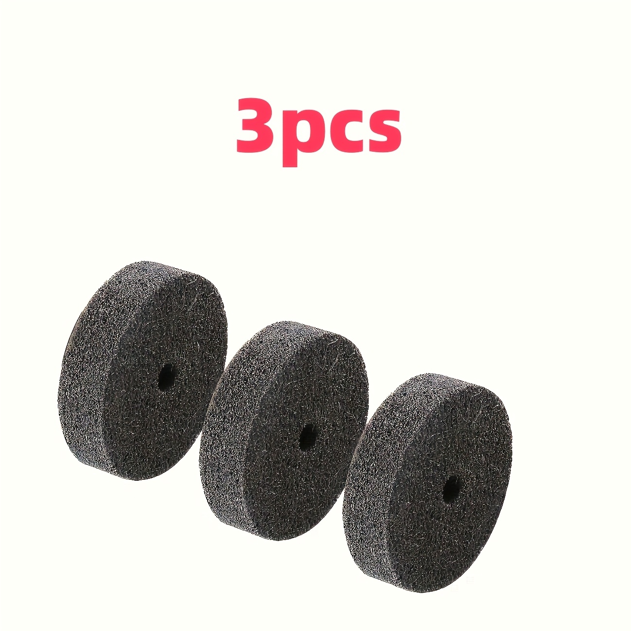 

3-inch Fiber Polishing Wheel - Smooth & Efficient Alternative To Abrasive Discs For Bench Buffers And Grinders, With 3" Hole Deburring