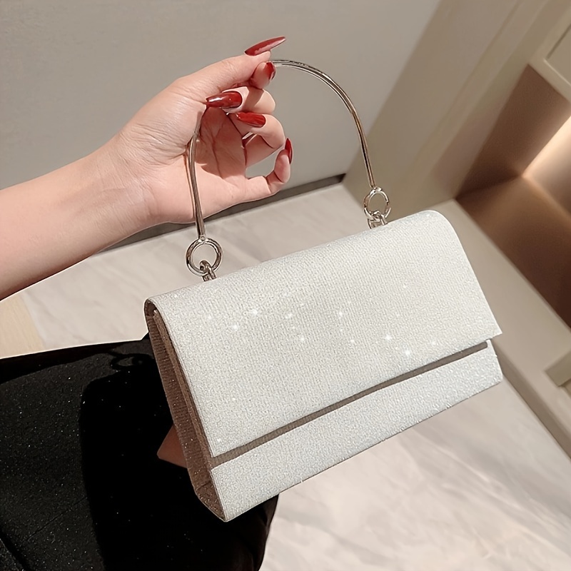 Glitter Carry Crossbody Bag, Exquisite Ladies Wedding Dinner Carnival  Music Festival Evening Bag