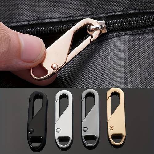 24pcs replacement zipper pulls suitable for replacing the pulls on travel bags clothing handicrafts jackets backpacks and handbags for zippers plastic material detachable head