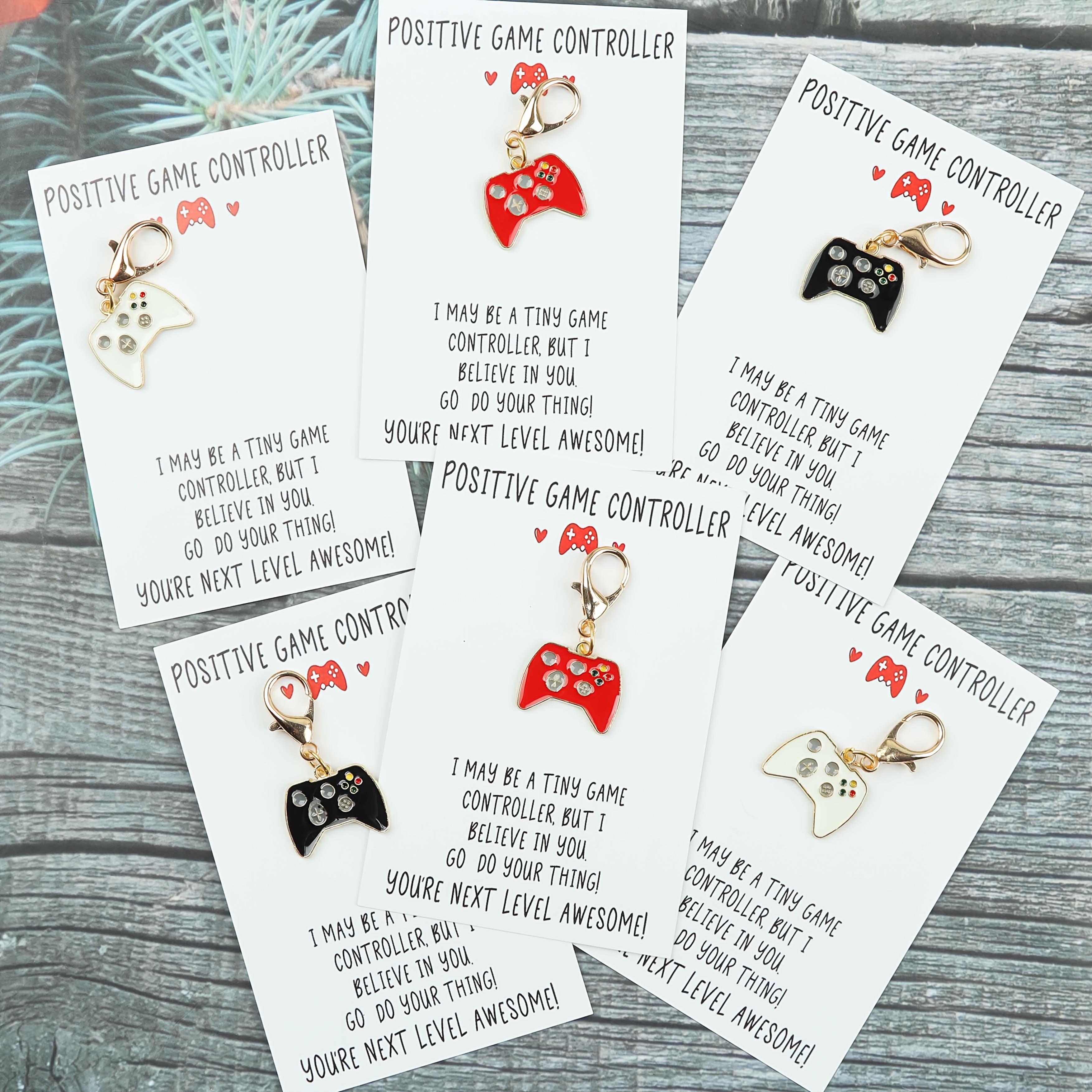 TEMU 3pcs/6pcs Of Cartoon Emotional Game Machine Keychains, Game Ornaments, Youth Backpack Game Pendants, Ideal Gifts For , Brothers, And , Emotional