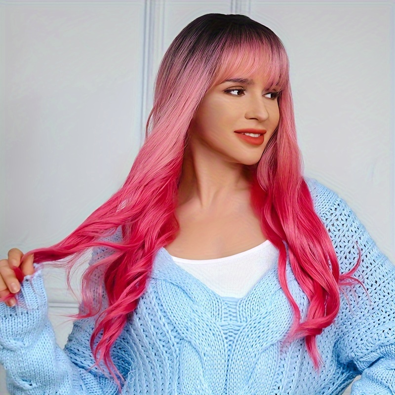 How to: HOT PINK HAIR w/ Dark Roots