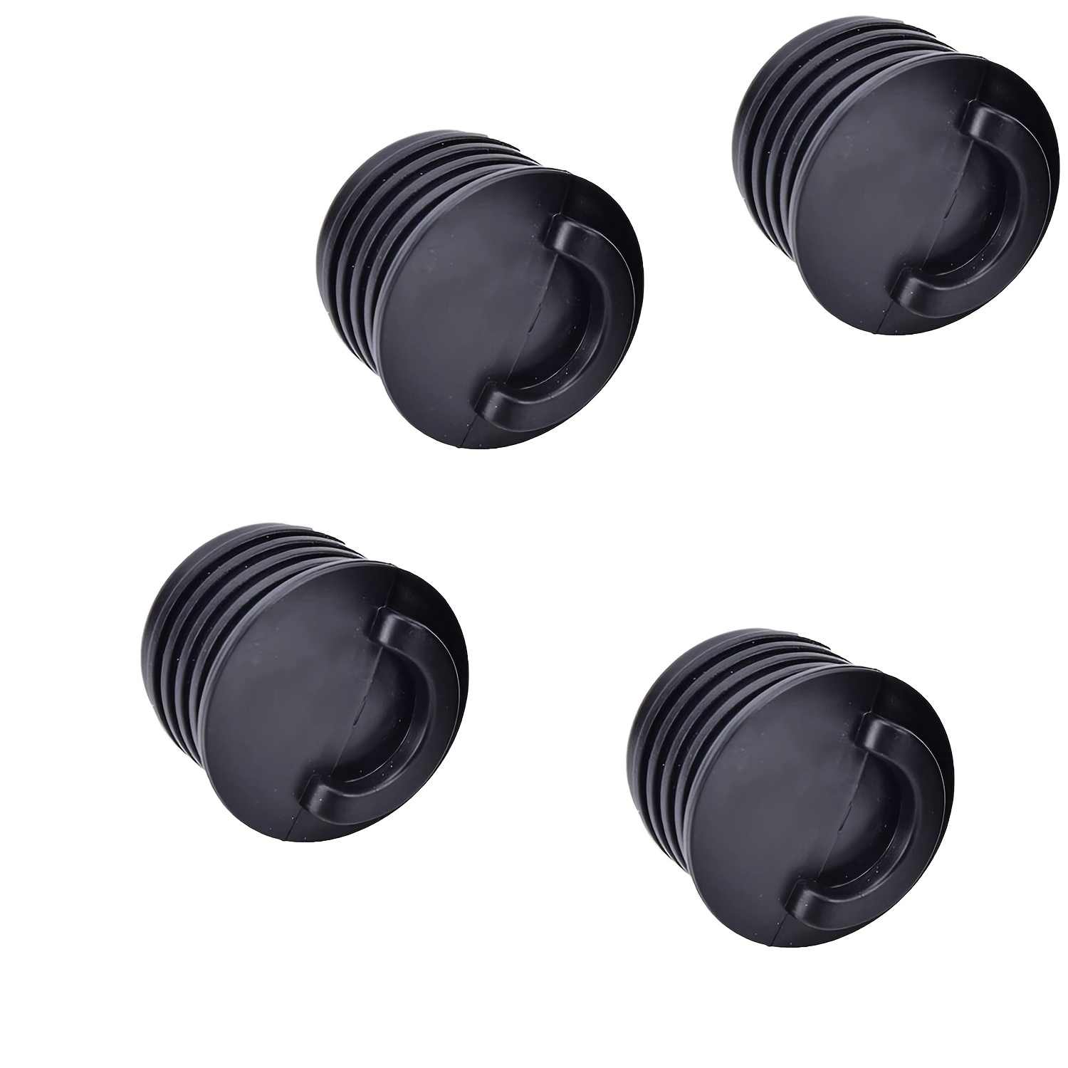 Push-Type Drain Plug with Pull-Tab Design for Kayaks and Boats