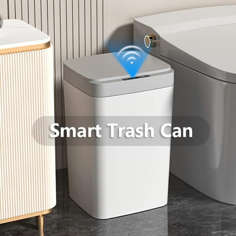 Waste Bins 16L Smart Trash Can Automatic Sensor Dustbin Electric