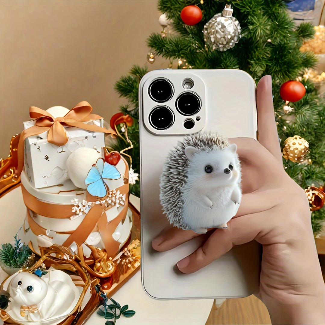 

1pc Little Hedgehog Light Luxury Mobile Phone Holder To Carry. Thoughtful Gift. Friend Gift Suitable For , Christmas, Easter And Other Festivals