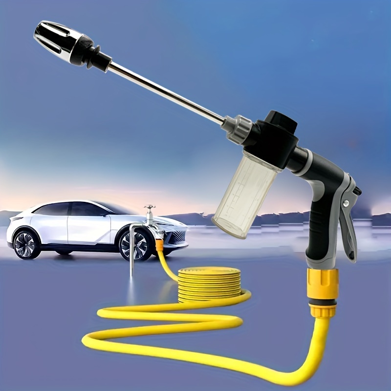 

[customer ] High-pressure Foam Spray With Long Handle - Ideal For Car Wash, Plant Watering & Garden Irrigation, Fit