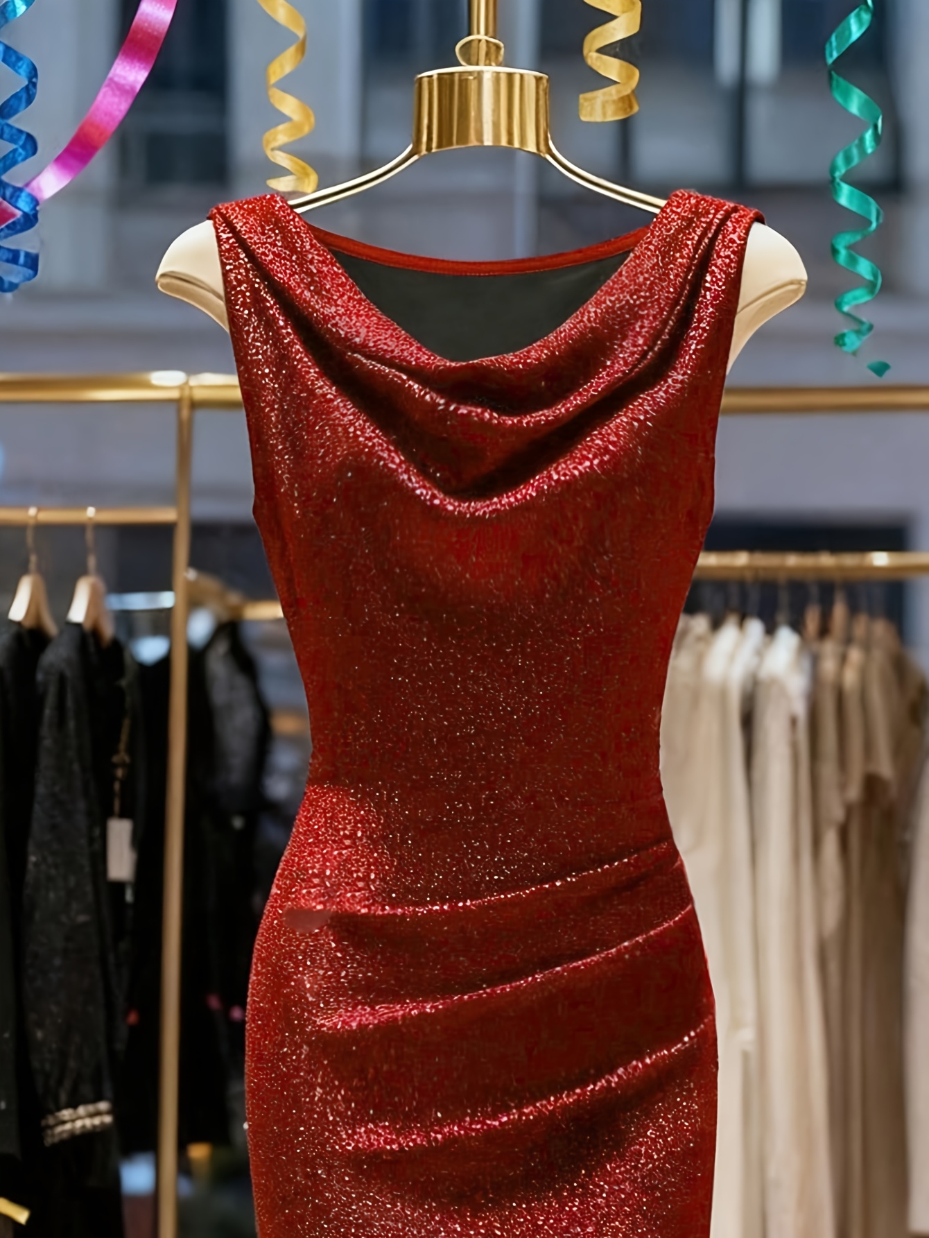 slim fit dress slacks Poem Glitter Corset Red Midi Gown – GlamEdge Dress & Gown