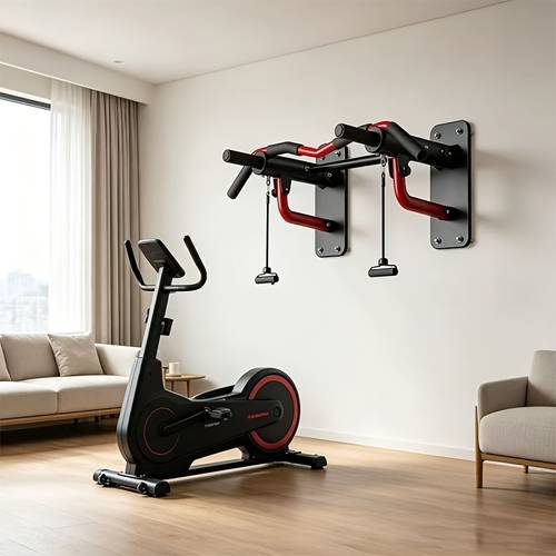indoor gym multifunctional horizontal up device wall mounted punching equipment single parallel bar fitness equipment