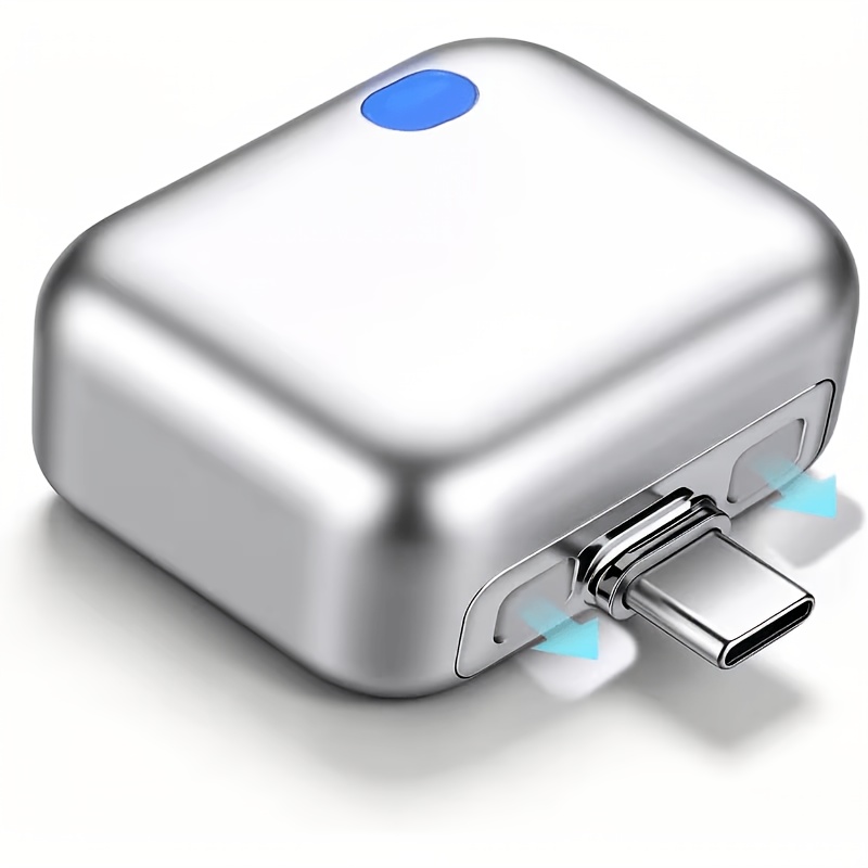 TEMU Separador de Carga Rápida Tipo-C, Protección Automática de Apagado al Estar , Protegiendo del Teléfono, Adecuado para Protección de Carga