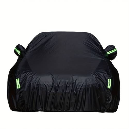 thickened car cover full car cover outdoor car cover snow and sun protection cover winter snow and ice blocking summer sun protection vehicle protection all weather universal multiple patterns specifications from
