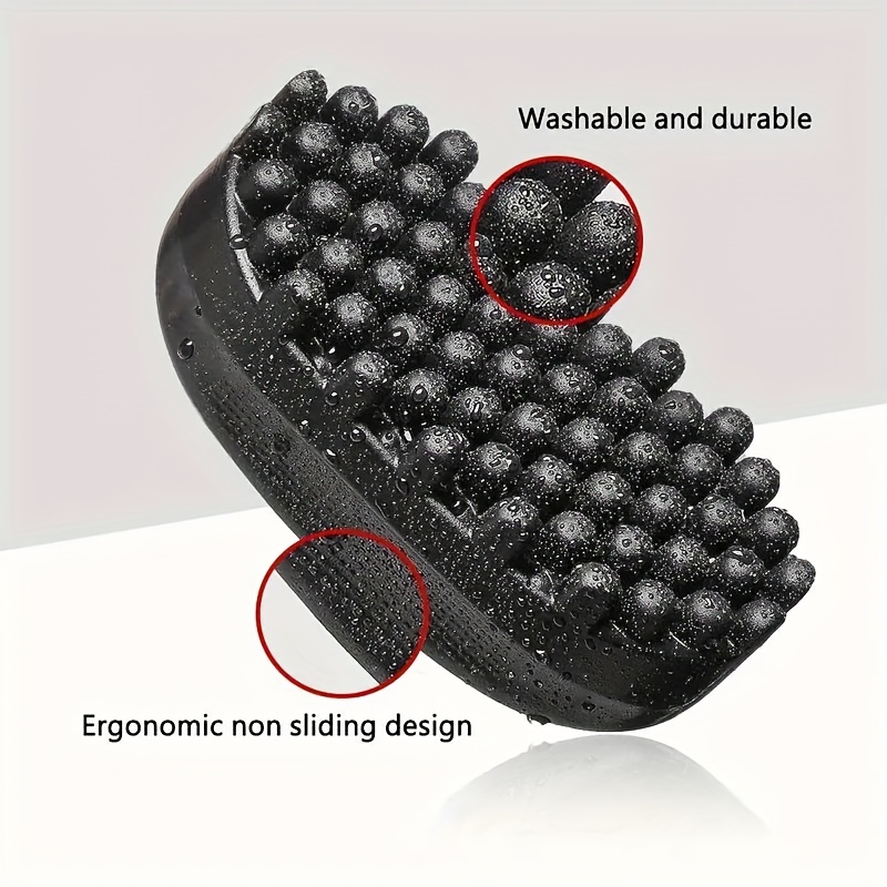 1pc rubber rollers sponge durable and washable luxury curling styling tool for curly and 4c hair portable curling sponge ideal for men and women essential hairdressing tool for hairdressers