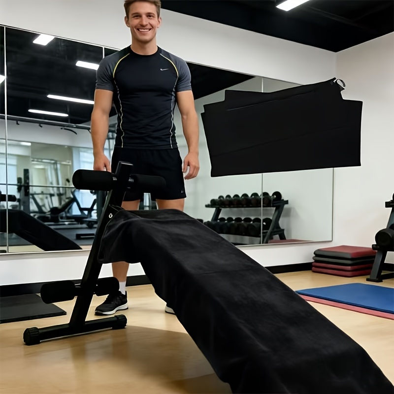 TEMU Mikrofaser Schnelltrocknendes Sport Handtuch mit Reißverschluss, Ultraleicht und , Erhältlich in Verschiedenen Farben für Fitness, Strand,