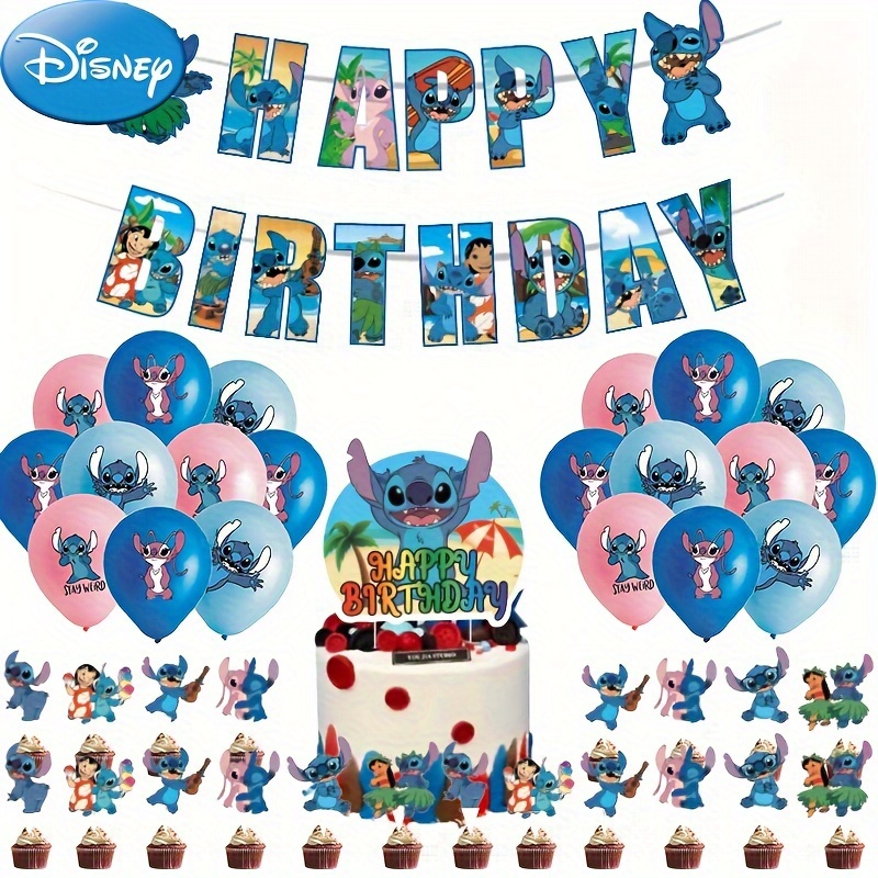 

Themed Birthday Party Supplies Set, Authentic Licensed, Balloons, And Cake Toppers Decor