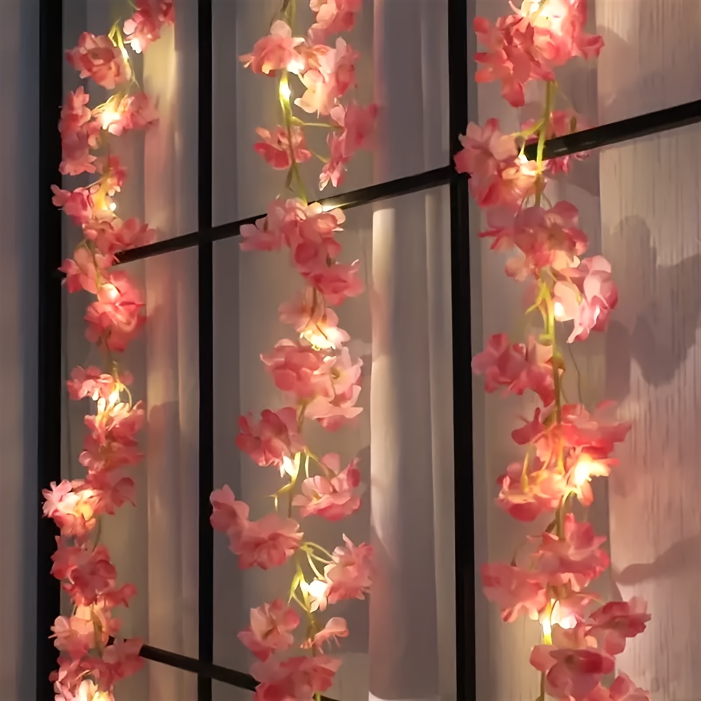 1roll led cherry   string lights 2m 6 56ft 20 leds battery powered warm white fairy lights for birthday party wedding ramadan new year christmas festival decoration battery not included eid al adha mubarak details 9