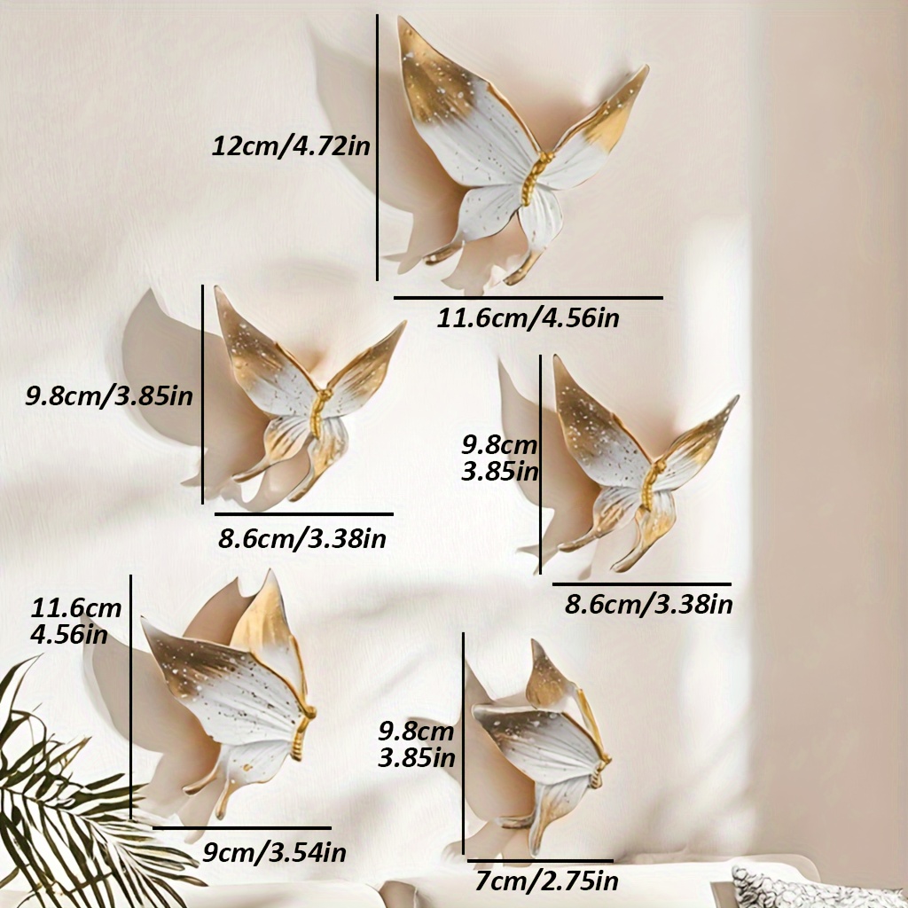 Image of 5pcs/set, Statue Decor Wall Stickers, Art For Home Decor, Unique And Fun Wall Decor, Perfect For Bedroom, Living Room Decor
