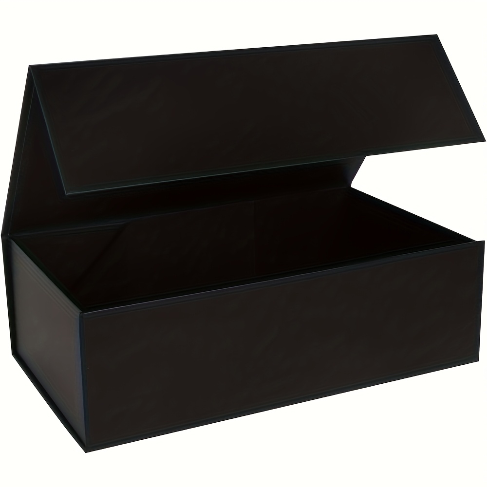 TEMU Boîte Cadeau pour Elle/Lui, Boîtes Cadeaux à Couvercle avec Fermeture Magnétique Rectangulaire Pliable pour Témoin de Mariage, Demande en