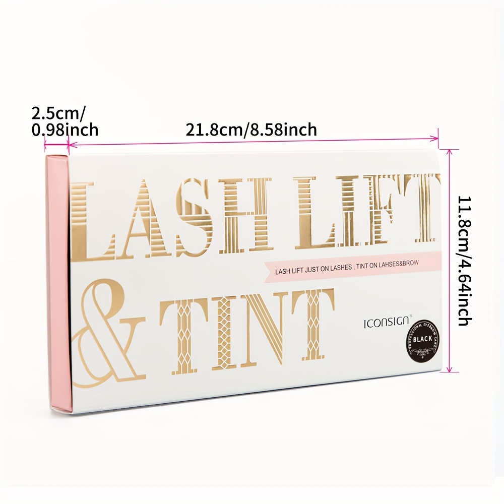 Kit pentru ridicarea genei și laminarea sprâncenelor - menține ridicarea genei timp de 30-45 de zile, vopsea pentru sprâncene cu durată de 40-60 de zile, unelte de machiaj calia dye beauty