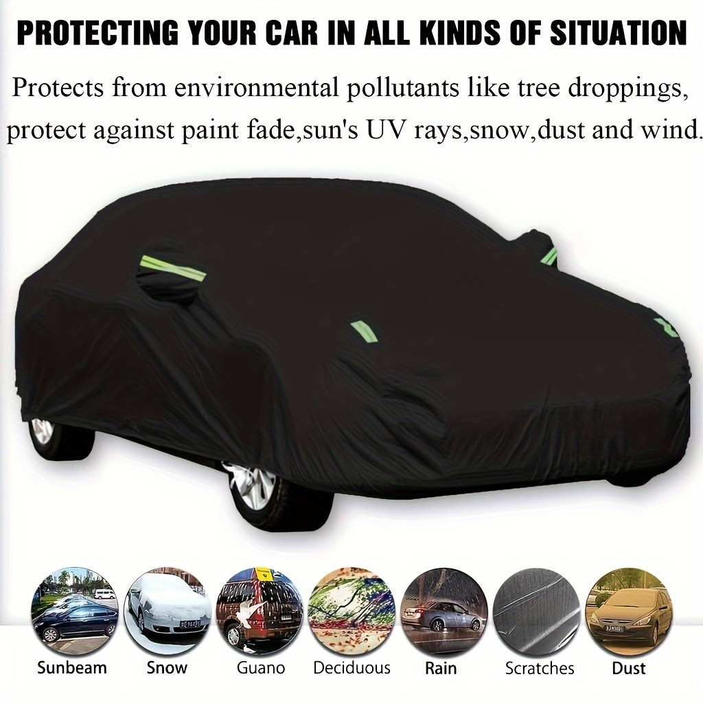 Funda Coche Impermeable Talla L Gris  Protección Anti-UV y Polvo para  Interior