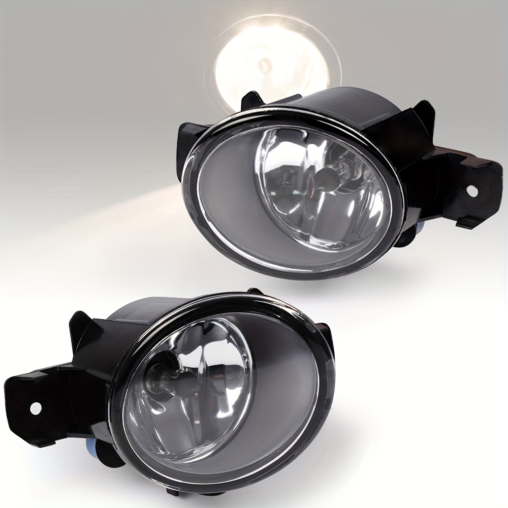 TEMU 1 Pair Front Fog Lights, For For Sentra 2004-2015, For For Altima Sedan Maxima 2007up, For For Altima Coupe 2008-2013, For For M35 M45 2008-2010, For Convertible 2010-2011, Clear Lens