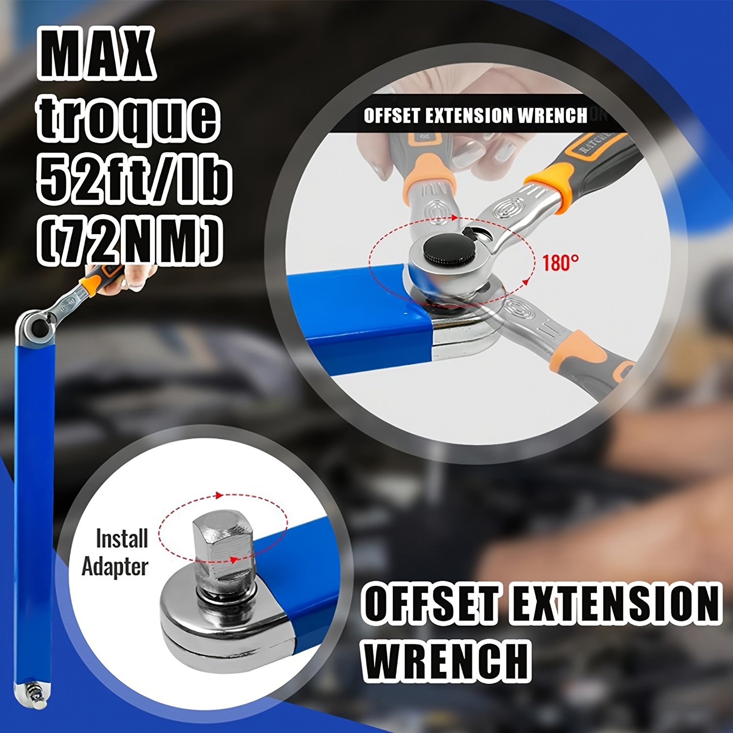 XRON INSULATED SPANNER SET PROFESSIONAL TOOL Double Sided Combination