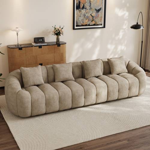 124 modular cloud sectional sofa high elastic modern chenille loveseat 3 seater free combination for living room bedroom apartment
