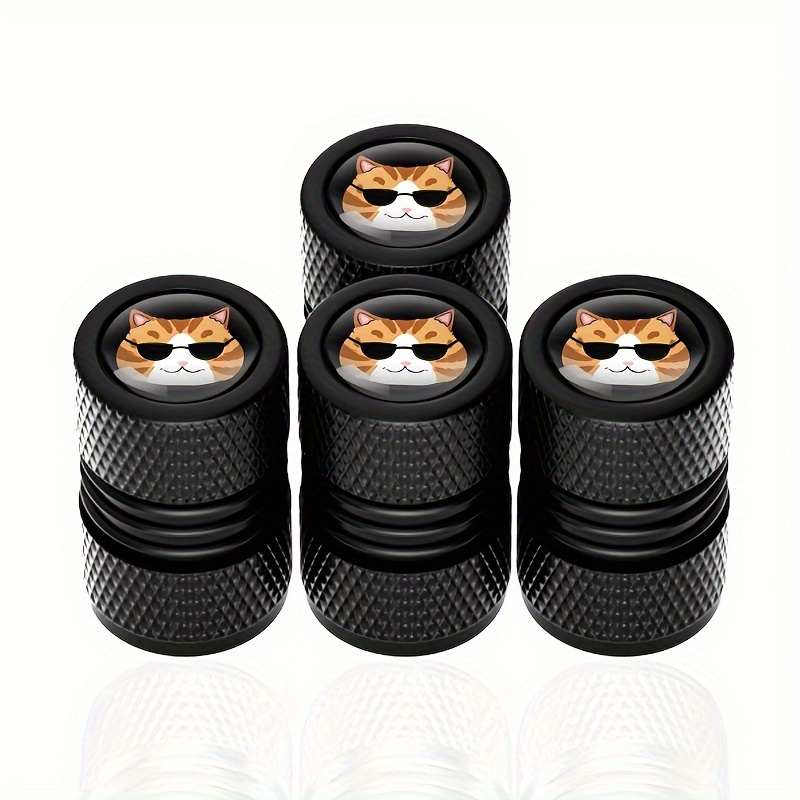 Tapones de Aluminio Dibujo Gato Negro