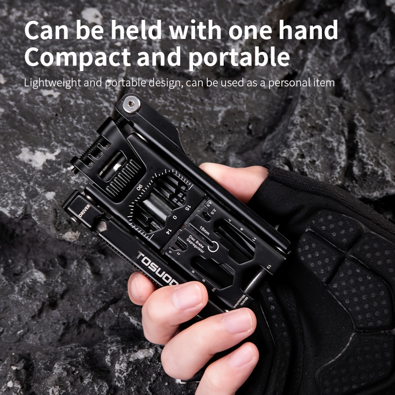 TOSUOD Bicycle Repair Tools for Mountain And Road Bikes, a 38-In-1 Multifunctional Hex Wrench Accessory