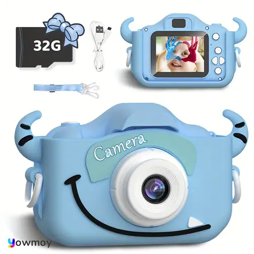 Jouets mini caméra pour enfants pour garçons/filles de 3 4 5 6 7 8