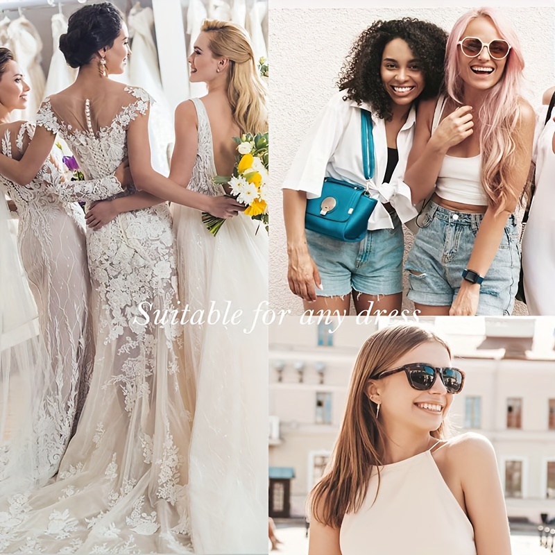 Invisible Breast Lift Tape - Hypoallergenic, Adhesive Body Tape for Lift and Fashion, Perfect for Weddings and Formal Events, Wedding Dress Tape | Sleek Appearance | Adhesive Backing