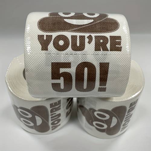 a creative and fun roll of printed unique birthday gift for friends or quirky and suitable for home use made from