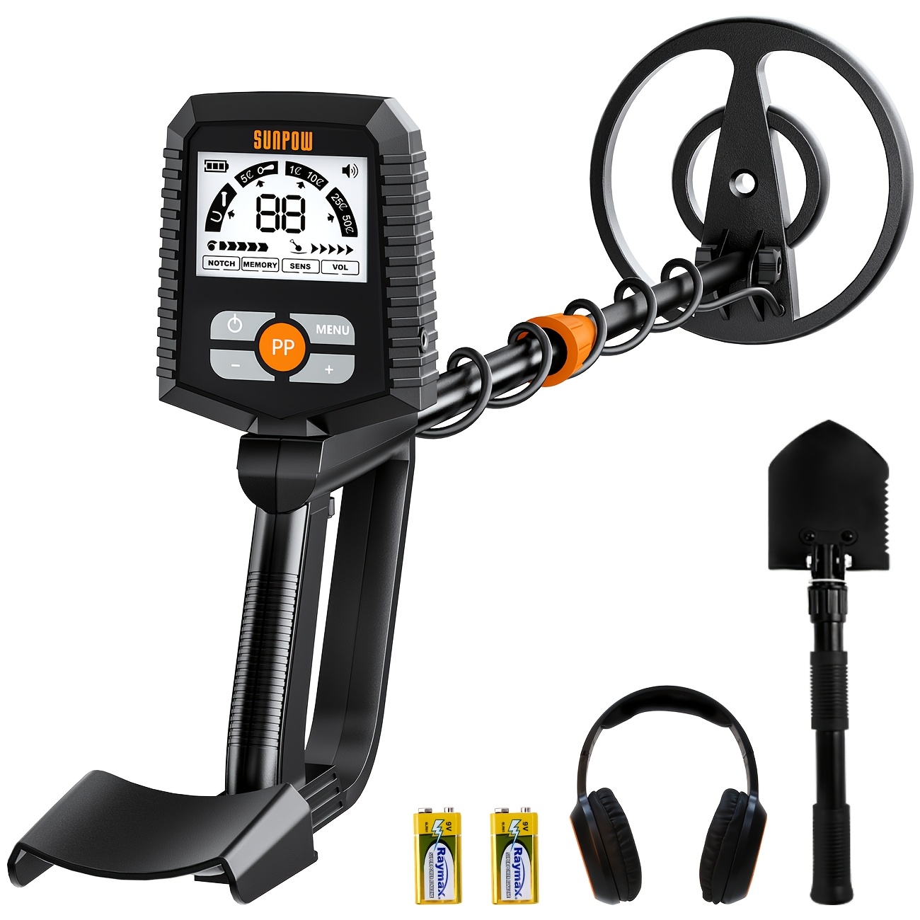 

Metal Detector: Large Lcd, Dsp Chip & 4 Detection - Stable Anti-interference For All Terrains | 4 Options From, Outdoor Adventure, & - Ideal Holiday Gift