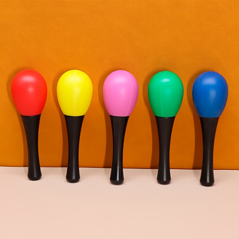 TEMU 5/10pcs Small Sand , Sand , Egg Small Sand Balls, Colorful Musical Sand Rattle Sand - Music Instruments For Adults - Parties And Festivals -