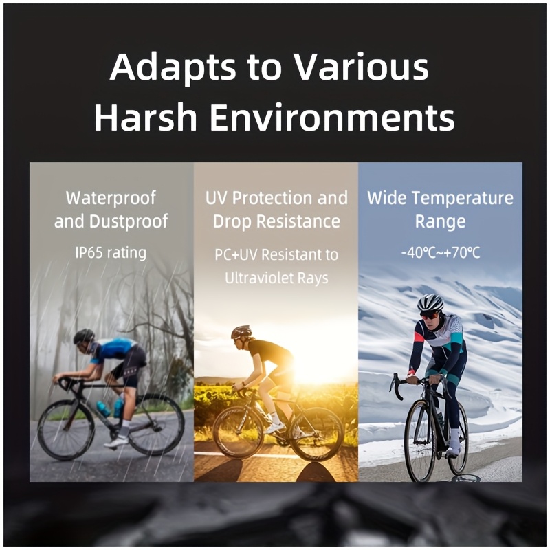 Vijf-in-één Intelligente Fiets Anti-diefstal Apparaat | Anti-diefstal Alarm (113dB), Stuur-/Rem Signaal, Zes Maanden Batterijduur, USB Opladen, Oplaadbare Lithium Batterij - Ultieme Rijveiligheids Garantie