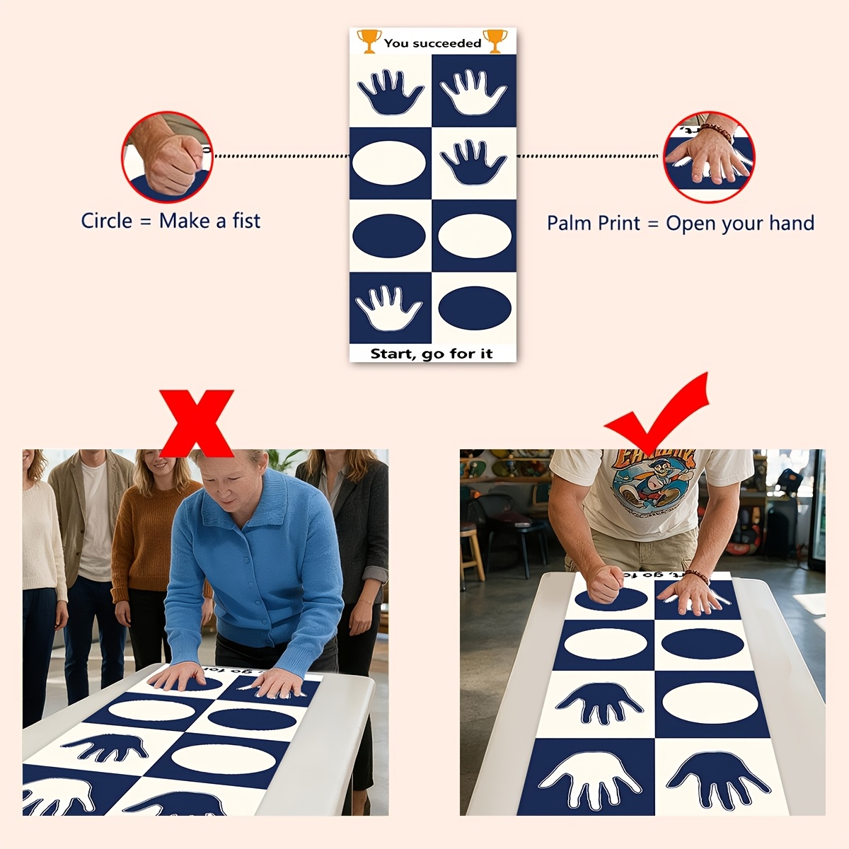 New 2026 Hand-Shaped Reaction Speed Game